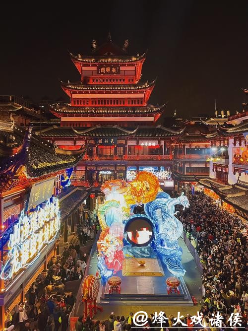 不只有豫园!罗店灯会美成诗 不只有豫园!罗店灯会美成诗